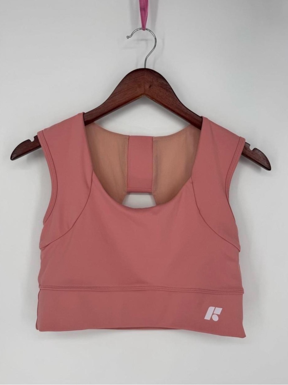 Women’s Forme Posture Bra Rose Pink Sports Bra Crop Top - XL - Active Comfort